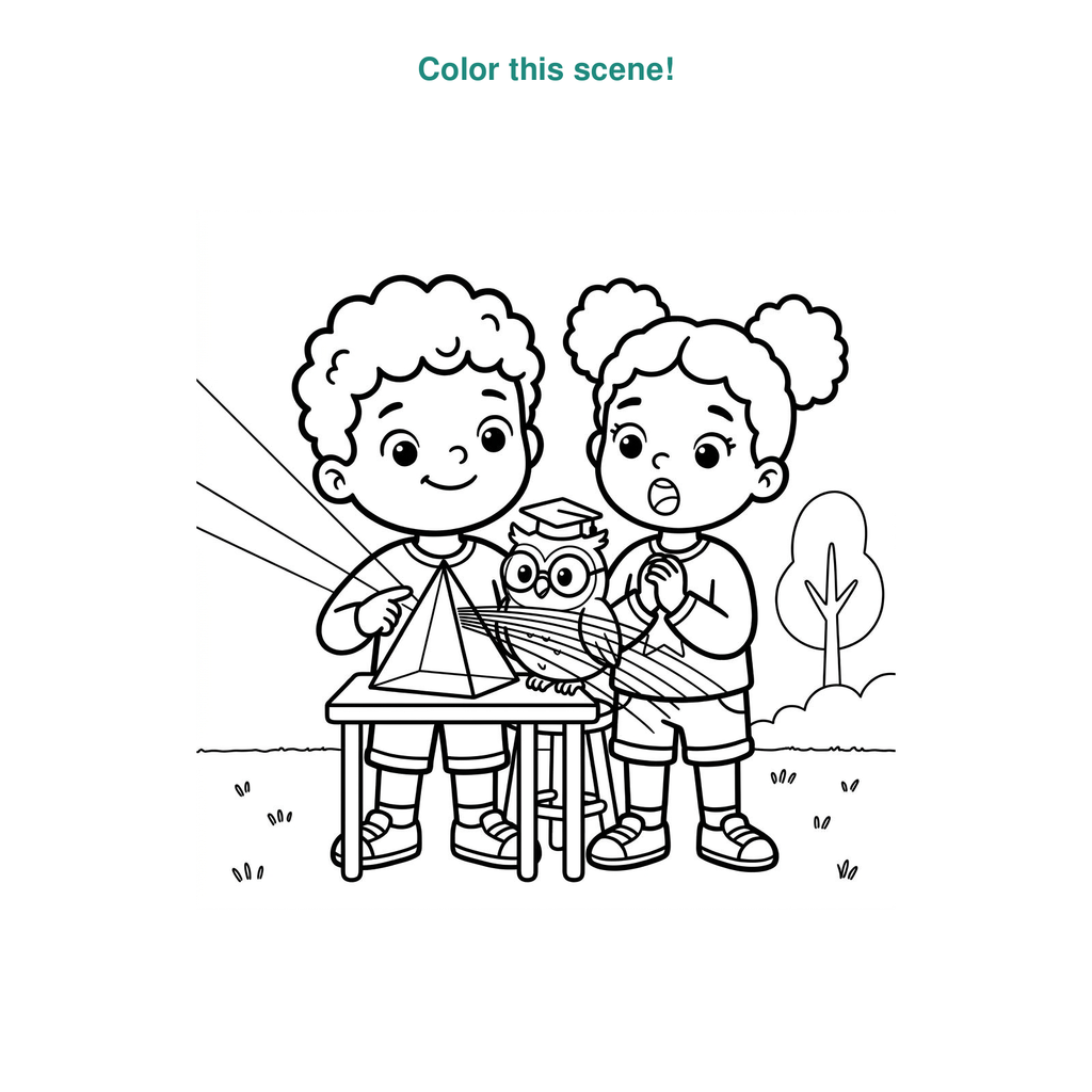 The Case of the Missing Blue — Coloring & Activity Book