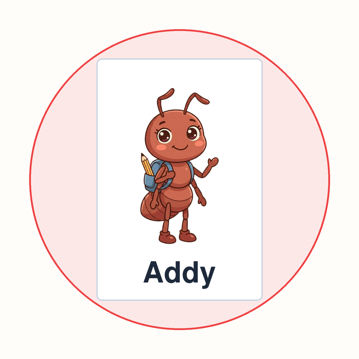 Addy Bedroom Poster (A3)