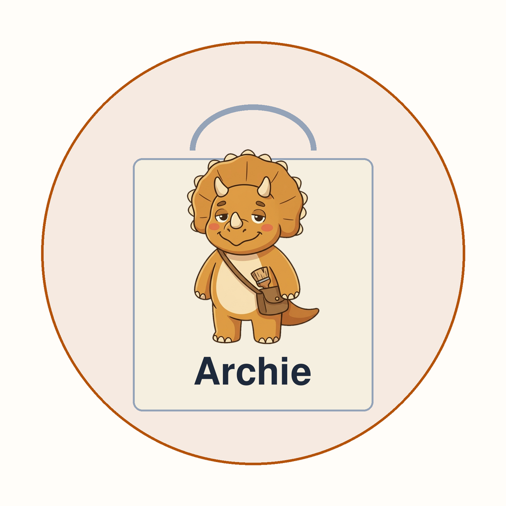 Archie Library Tote Bag