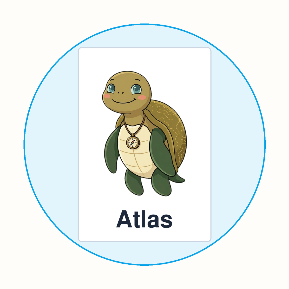 Atlas Bedroom Poster (A3)