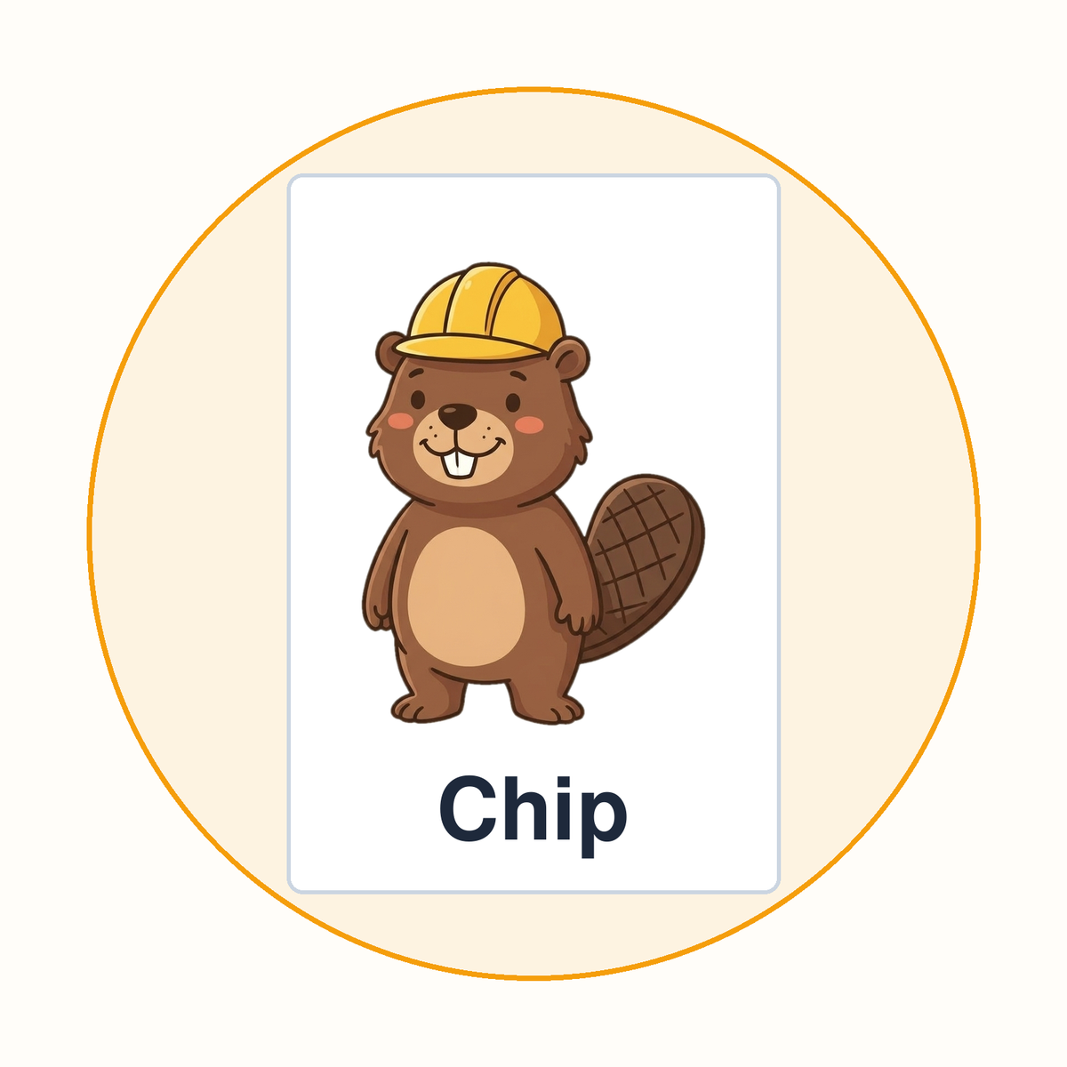 Chip Bedroom Poster (A3)
