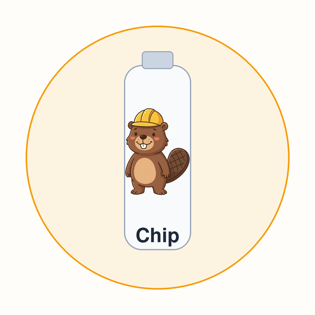 Chip Kids Water Bottle (17 oz)
