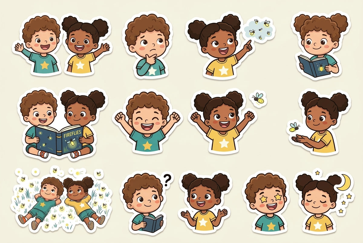 Episode 2 sticker sheet