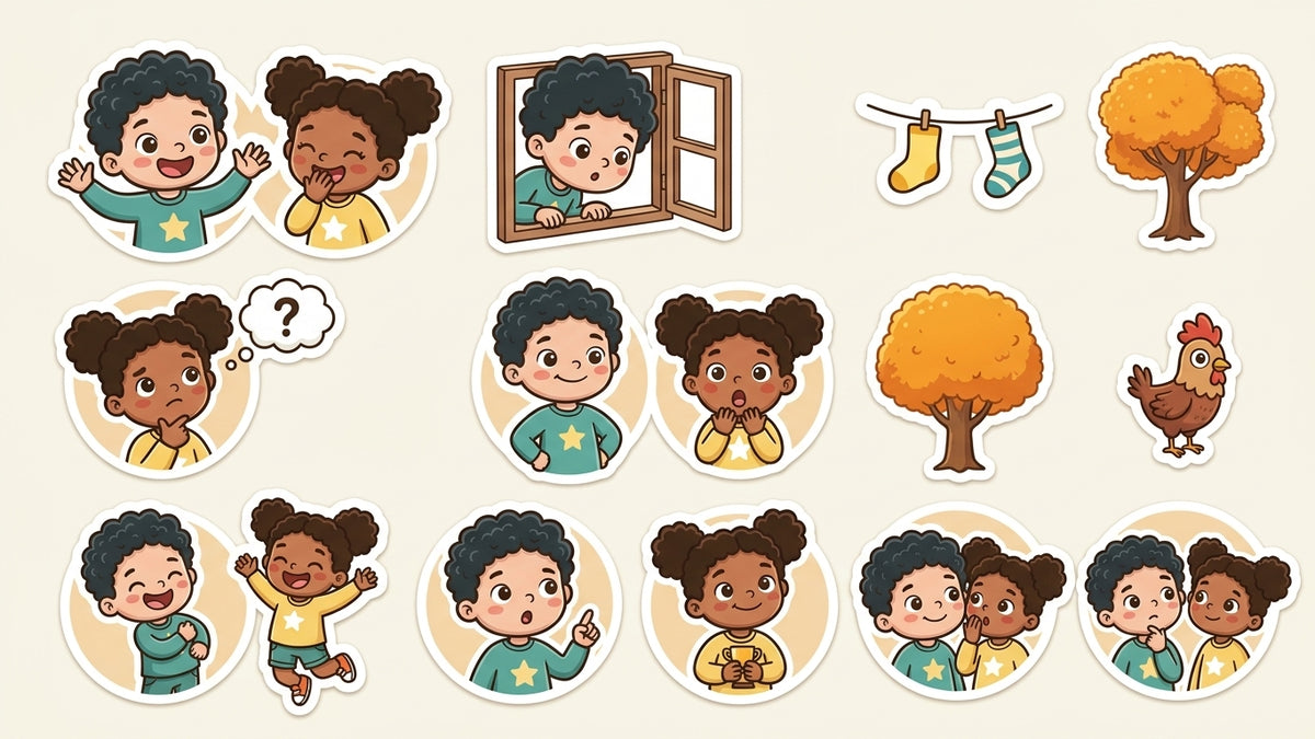 Episode 4 Moments — Sticker Sheet (Print & Cut)