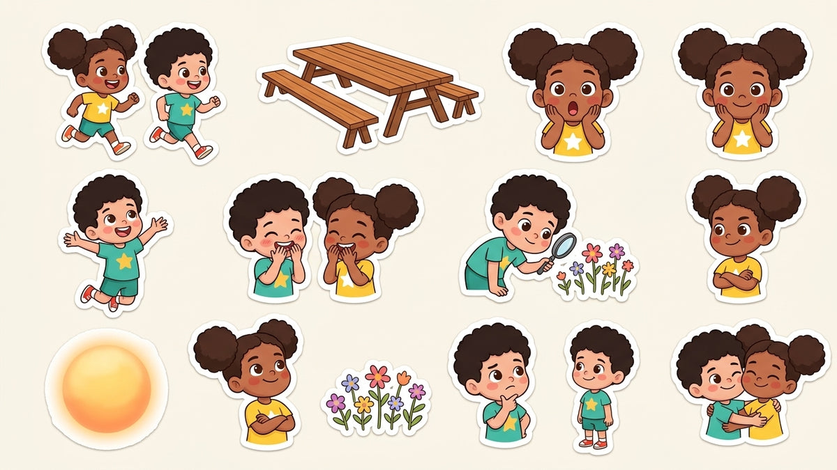 Episode 5 sticker sheet