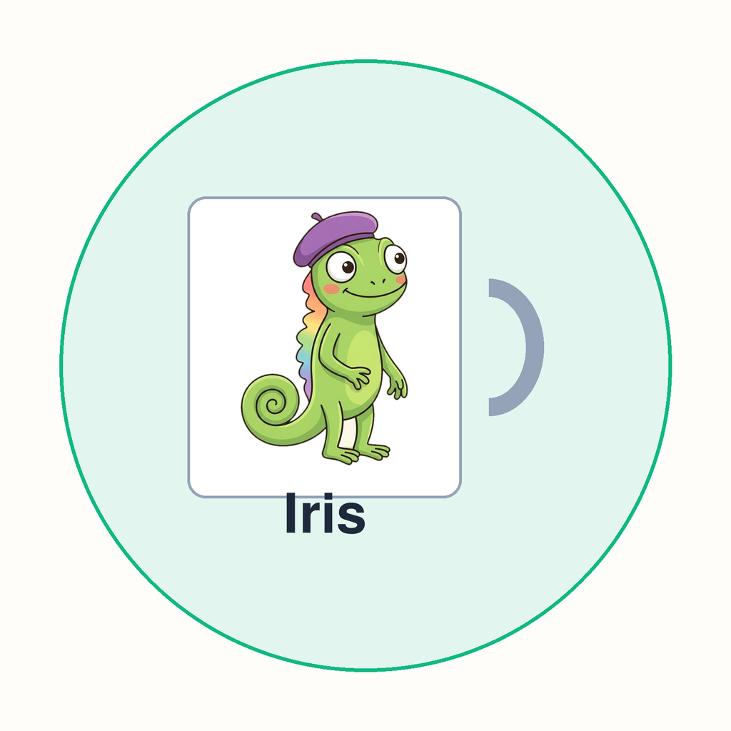 Iris Character Mug (11 oz)