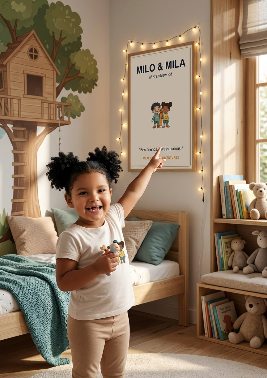 Modeled by the Milo & Mila family