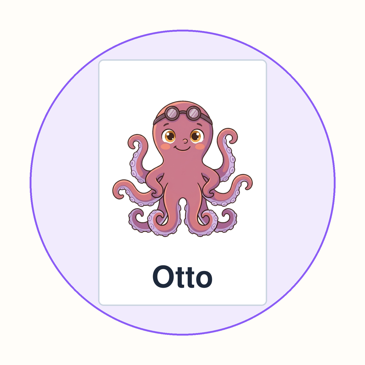 Otto Bedroom Poster (A3)