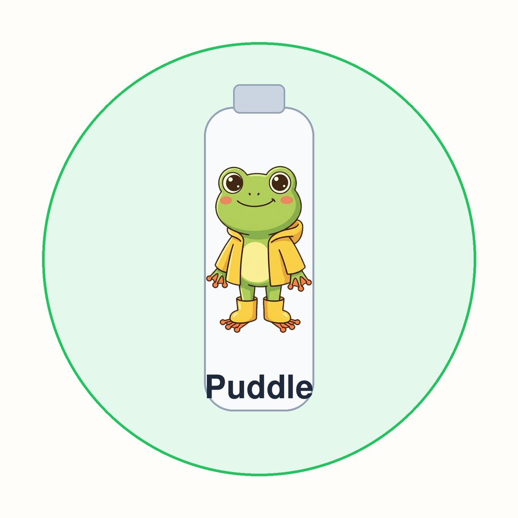 Puddle Kids Water Bottle (17 oz)